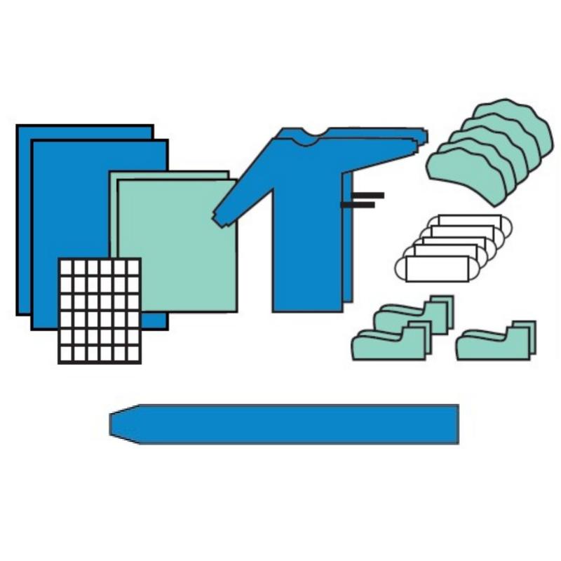 Комплект для операцій онкоурологія (загальна), стерильний, одноразового використання,ТМ «АХІЛЛ»